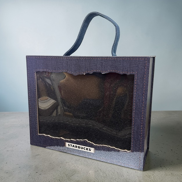 【星巴克】2026丹寧系列 套裝禮盒 收納盒 收納紀念盒