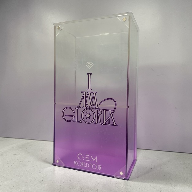 G.E.M. 鄧紫棋 I AM GLORIA 官方應援棒 壓克力磁吸收藏盒 收納盒__24HR出貨