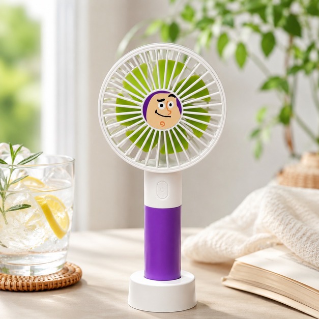 玩具總動員系列行動x桌上型兩用風扇 USB充電- 巴斯光年
