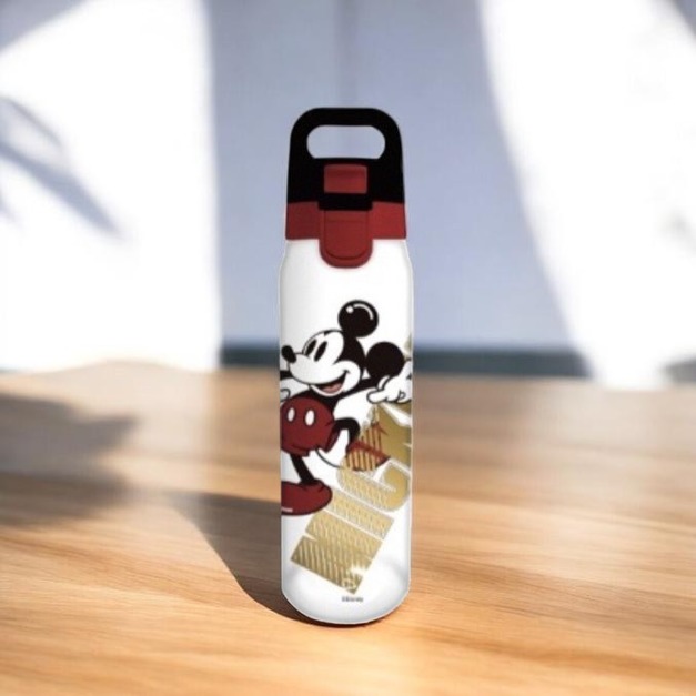 迪士尼 DISNEY 米奇 MICKEY 彈跳 透明 冷水壺 830ML