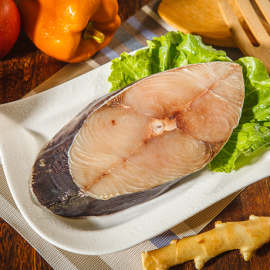 北太平洋野生土魠魚/馬加魚輪切片