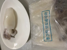 韓國空運小花枝~麵食好幫手