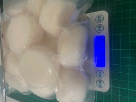 正日本進口圓貝柱/組合貝 產地:北海道  一包550g近一斤真空裝 市價550 約22顆 M SIZE