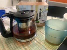 日本進口泡茶杯/壺 市價480元 通過iso9001不含塑化劑