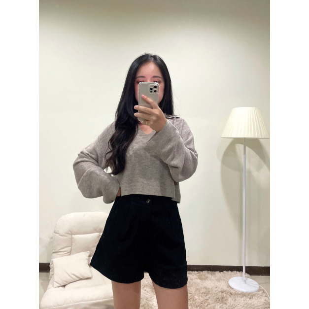 厚的質感短褲 褲頭鬆緊S-L