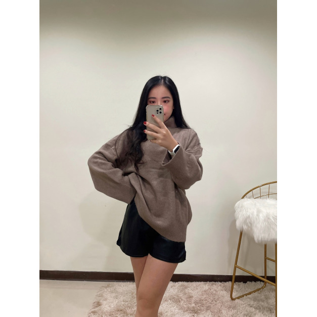 基本款高領毛衣