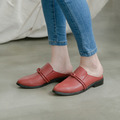 簡結穆勒鞋 _ 紅色_4
