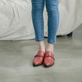 簡結穆勒鞋 _ 紅色_7