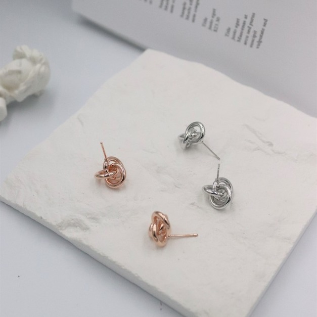 ⚇正韓⚇ 同心協力⚇純銀耳針