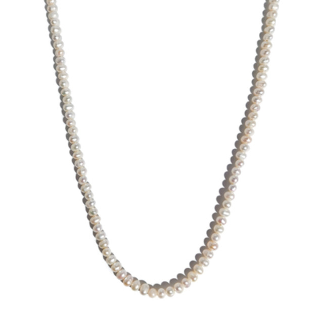 天然珍珠鏈 +$480
