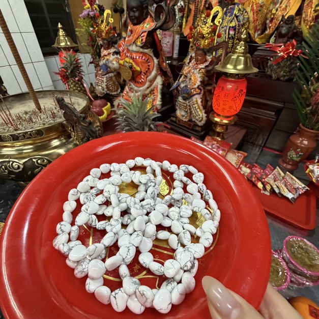 素圈系列 愛心白松石