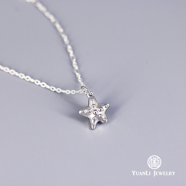 925純銀項鍊【海星】Starfish