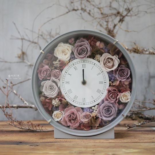 美好時光 青晨花實flowerspeaking 花藝 黏土花藝 禮品