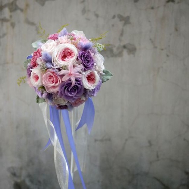 ｜單品｜花嫁 美式不凋花新娘捧花