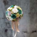 ｜單品｜花嫁 美式不凋花新娘捧花_2