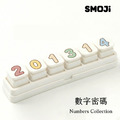 【SMOJi】數字密碼(買滿六個贈收納架一組)