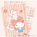【耐高溫姓名貼】Hello Kitty 大蝴蝶結款 2.2X0.9CM/ 300張_2