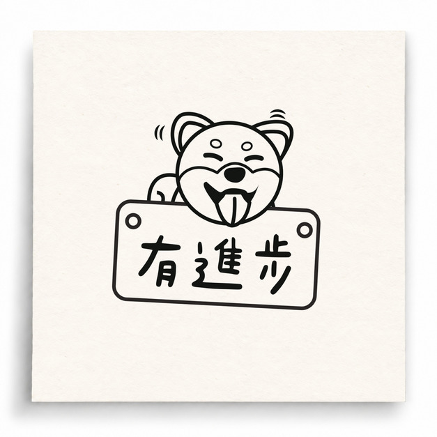 【I0065】有進步老虎印章