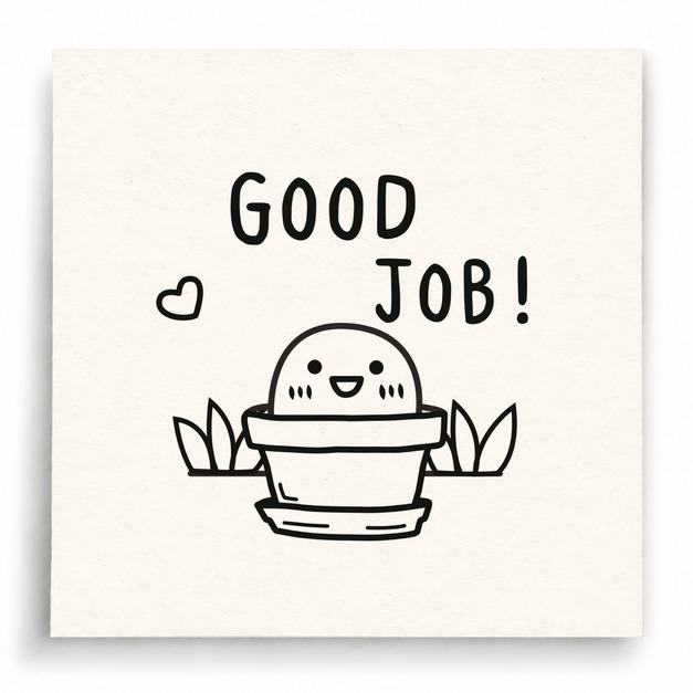 【I0027】GOOD JOB印章