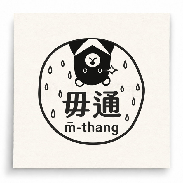 【T0061】毋通黑熊印章