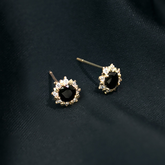 夜曲。純銀耳環