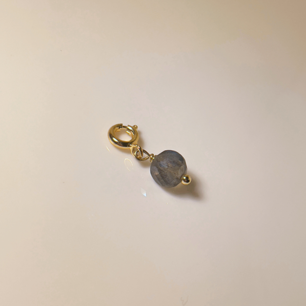 戀人之石-灰月光隨身扣