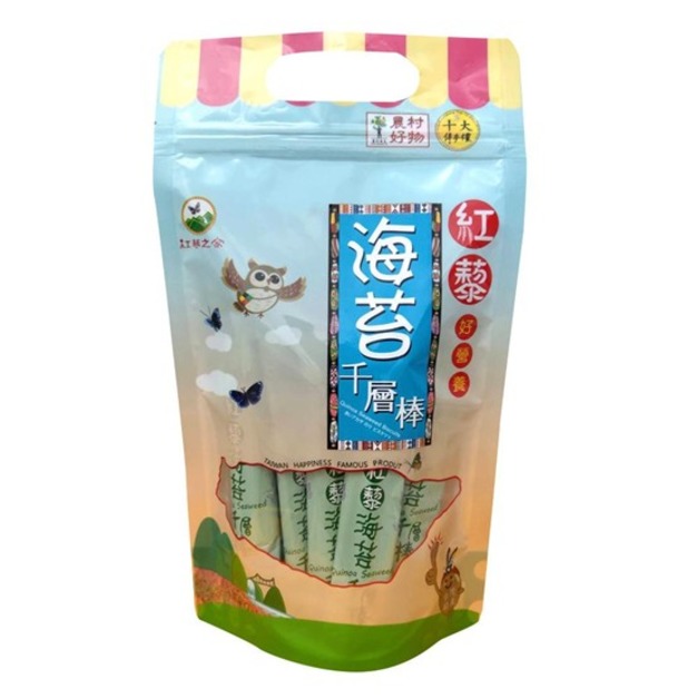 紅藜海苔千層棒