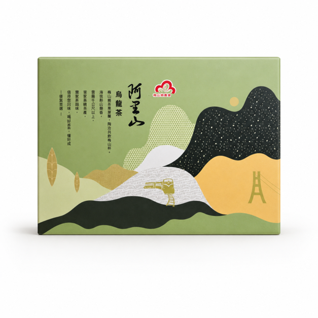 梅山鄉農會｜阿里山烏龍茶盒裝 