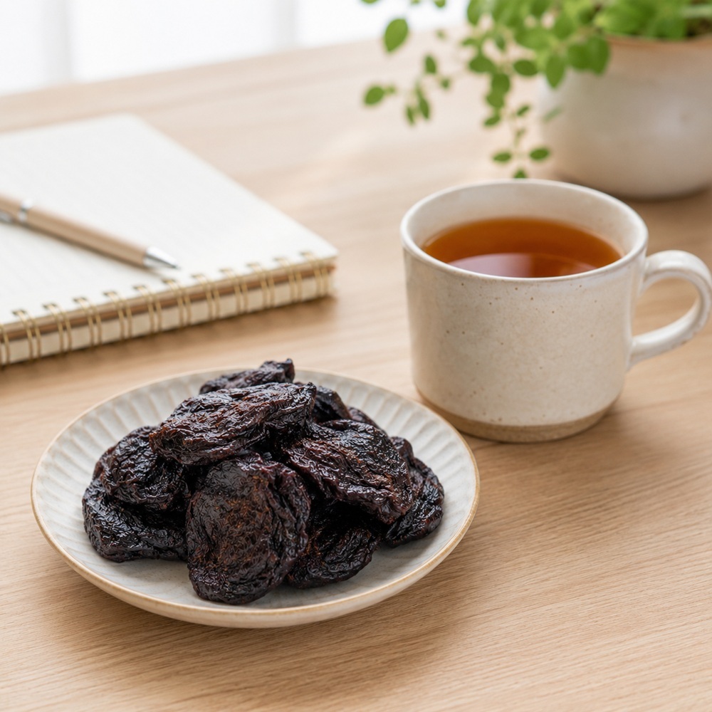 無籽紅肉李食用情境圖