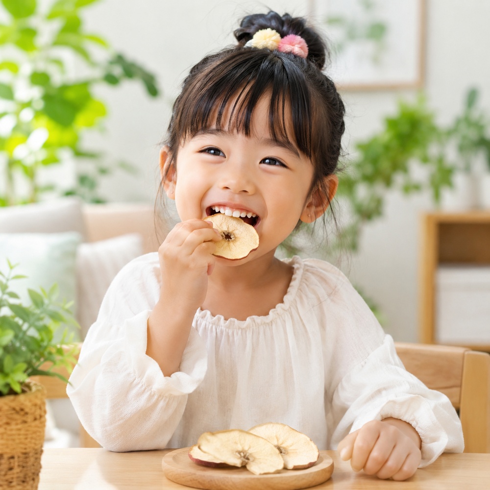 日常享用無糖蘋果乾