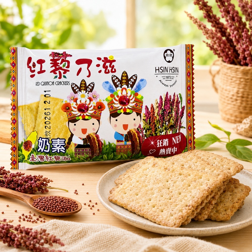 紅藜乃滋餅乾情境圖