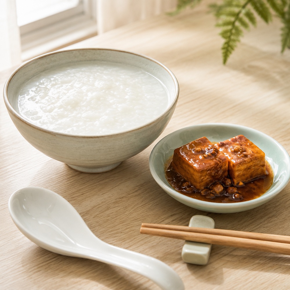 梅子豆腐乳食用情境圖一