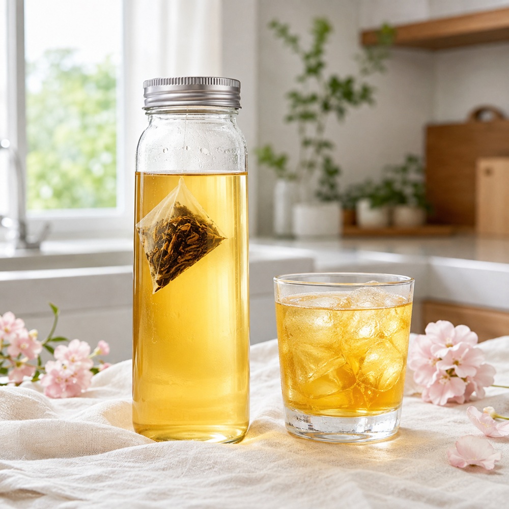 北埔寶記東方美人茶冷熱沖泡情境