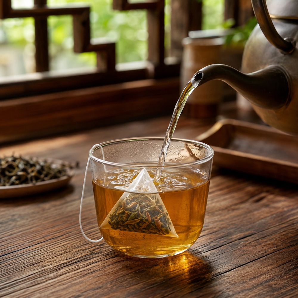 北埔寶記東方美人茶沖泡與飲用情境