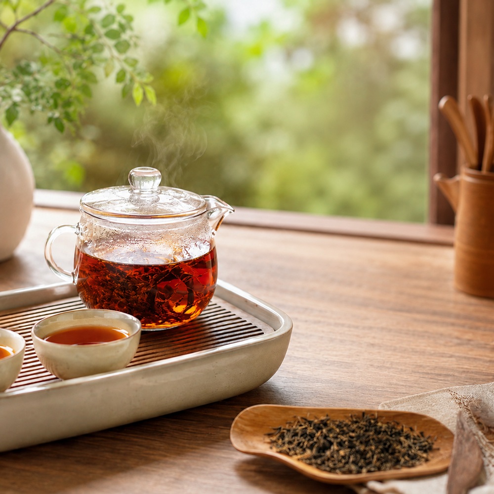 武陵農場金萱長紅茶情境示意圖1