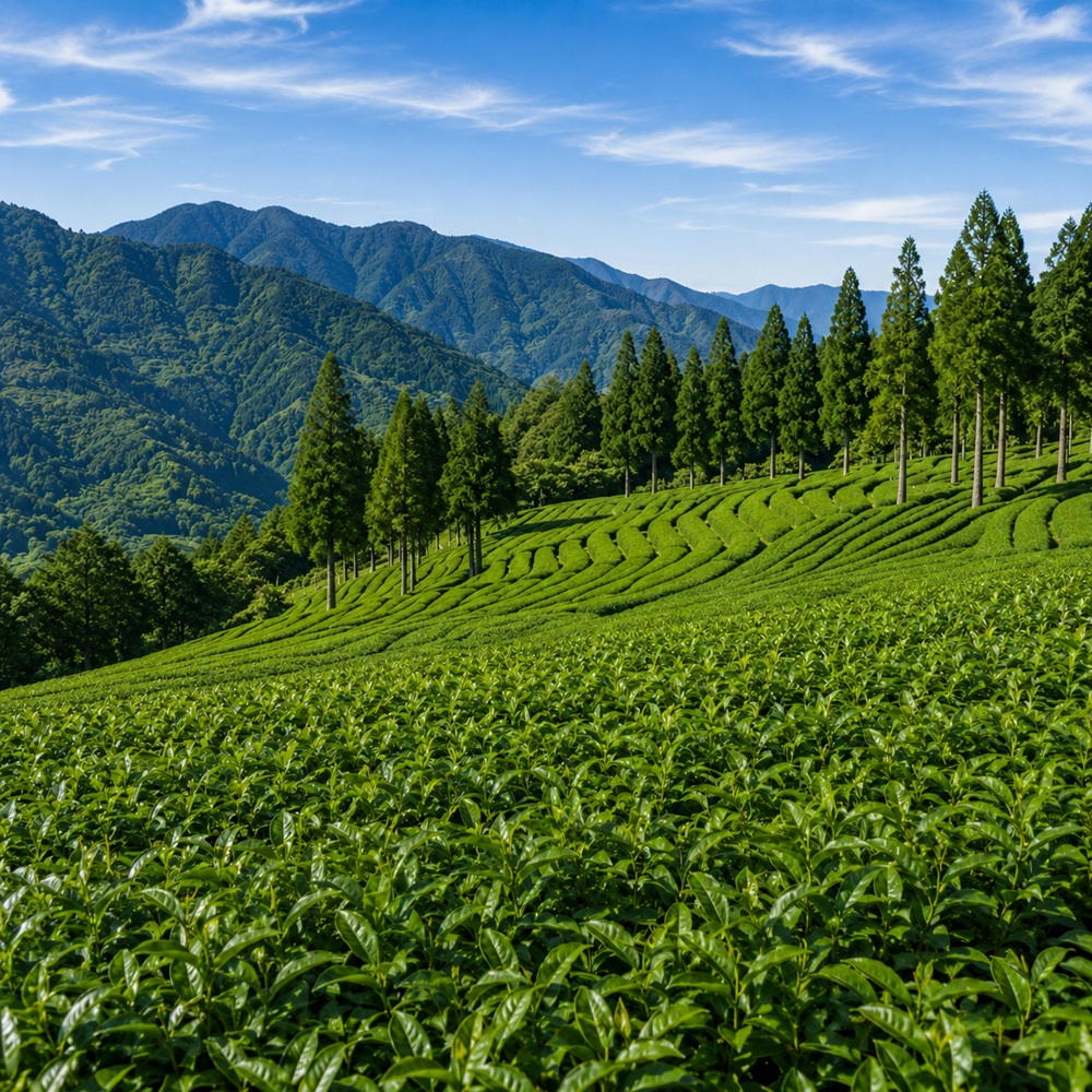 武陵農場高山金萱茶4兩罐茶園情境圖