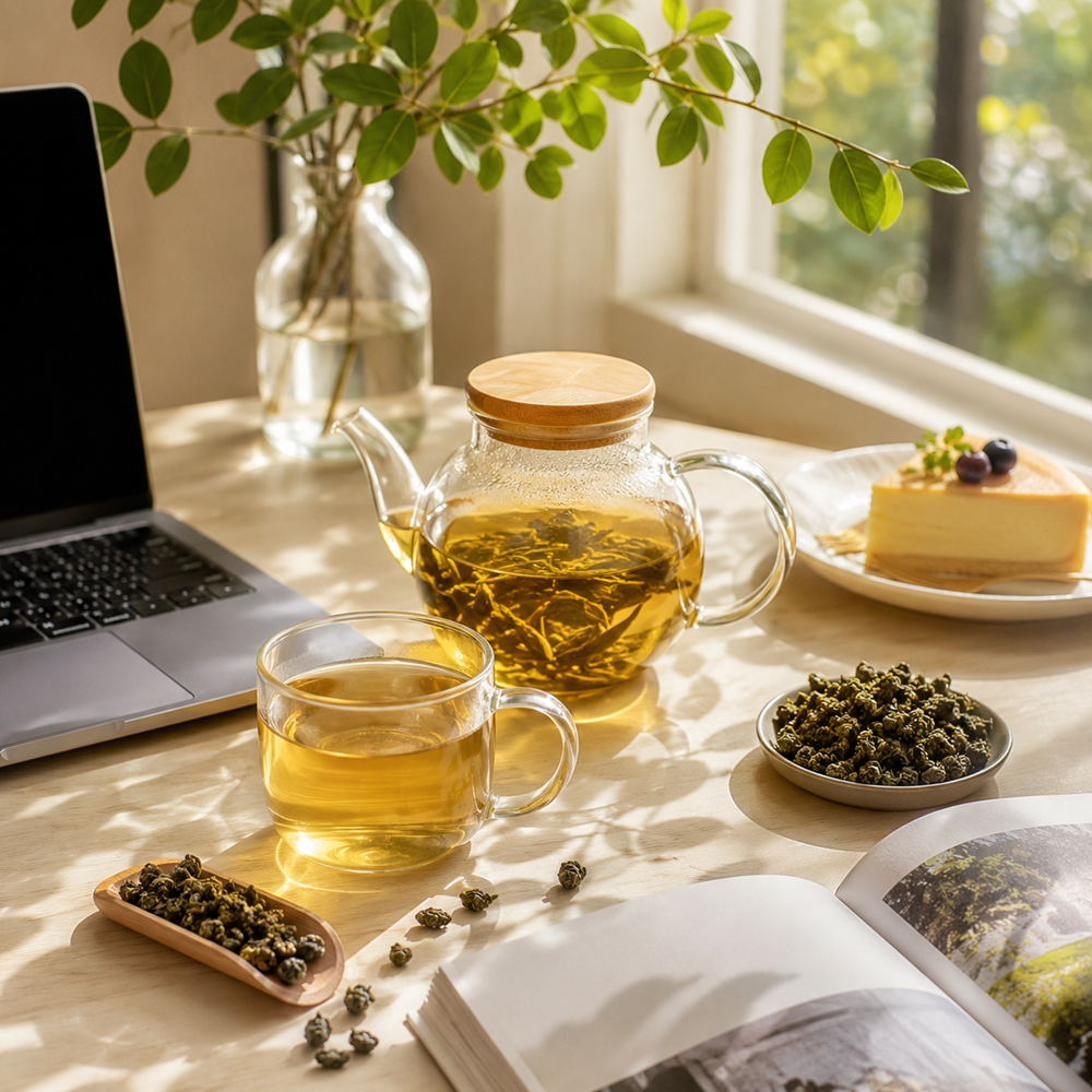 福壽山長春茶情境圖