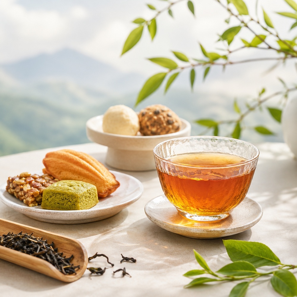 茶與茶點情境圖