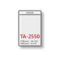TA-2550 直式 識別證套組 證件套 台灣製_5