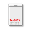 TA-2089 直式 加大款 識別證套組 證件套 台灣製_4