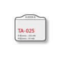 TA-025 識別證套組 橫式 證件套 台灣製_4