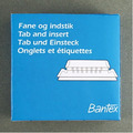 【BANTEX】吊夾用塑膠索引片 25入 3490_2