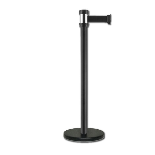 萬向伸縮帶欄柱 銀頭黑柱 RS-A2BK（200cm）經濟型 紅龍柱