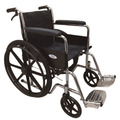 富致康 FZK-118 電鍍雙煞 鐵製 輪椅