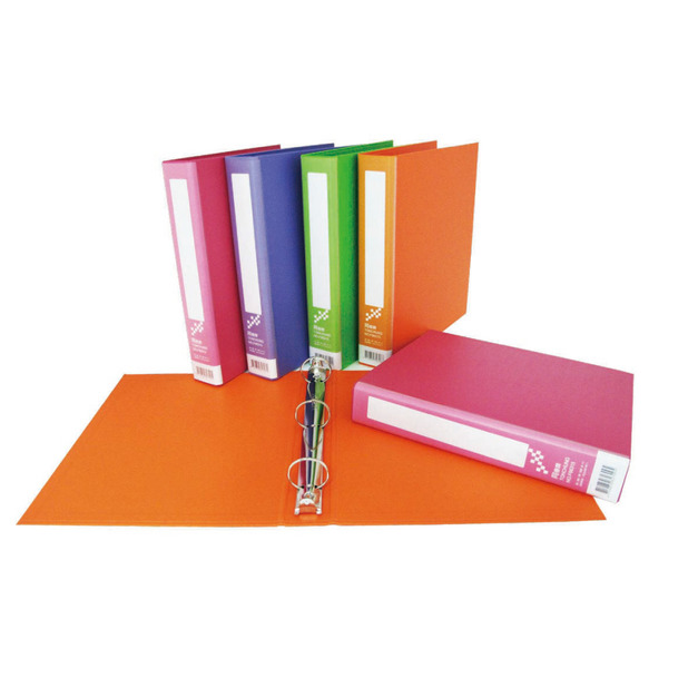 同春 F66315 50mmA4有耳圓型三孔夾 紫色