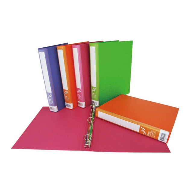 同春 F66310 40mmA4有耳圓型三孔夾 蘋果綠