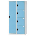 大富 HDF-BL-2514C 全鋼製5門淺藍色多用途置物櫃/衣櫃