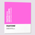 最新版 PANTONE 粉彩色&霓虹色 GB1504C 色票 光面銅版紙&膠版紙