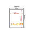 TA-2089 直式 加大款 識別證套組 證件套 台灣製