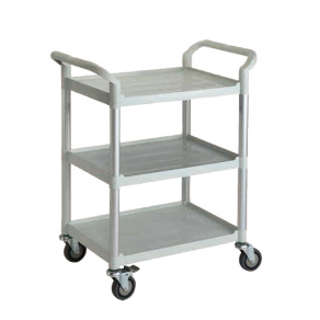 華塑【小型三層推車】HS-707A-3 白色